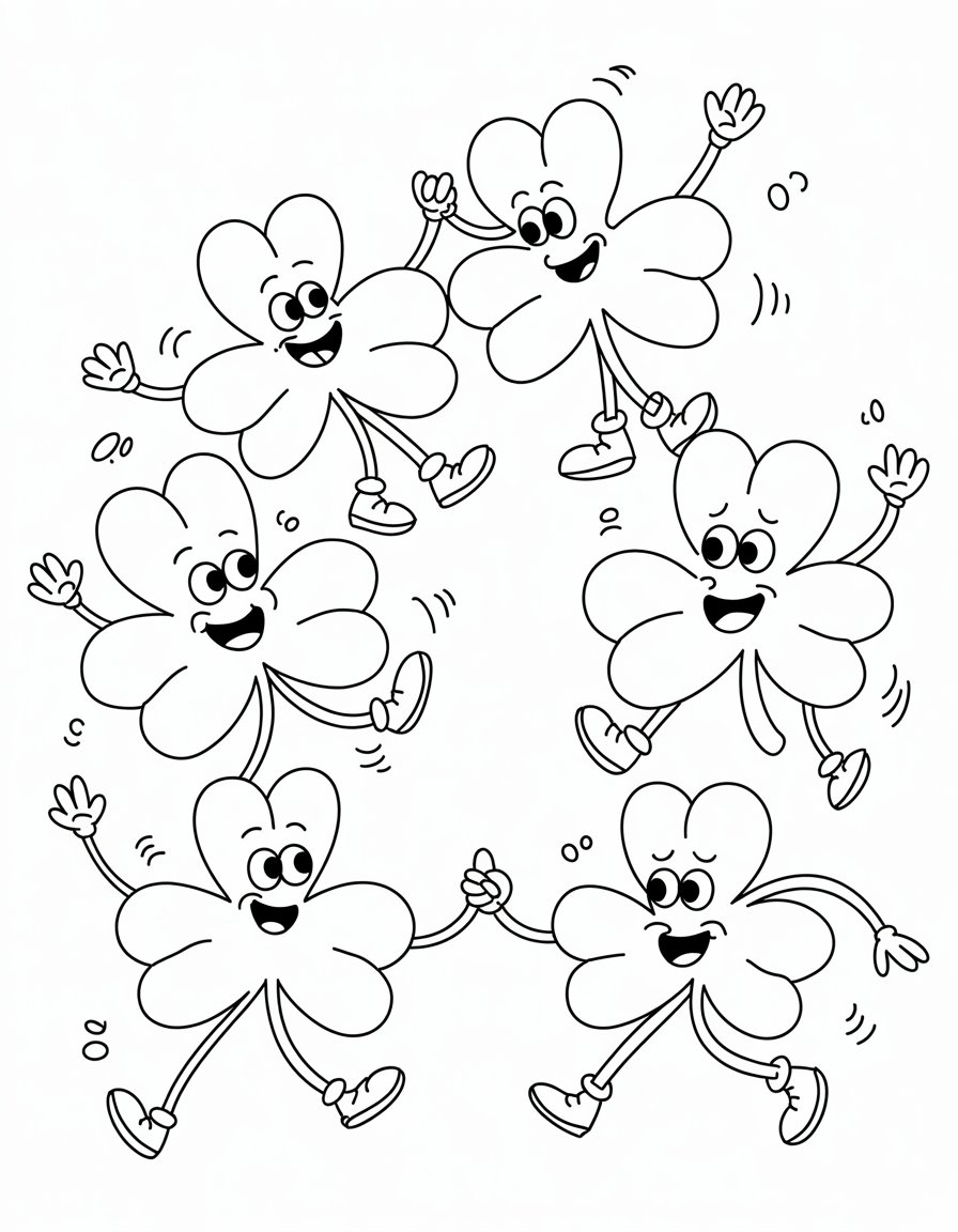 Dancing Shamrocks